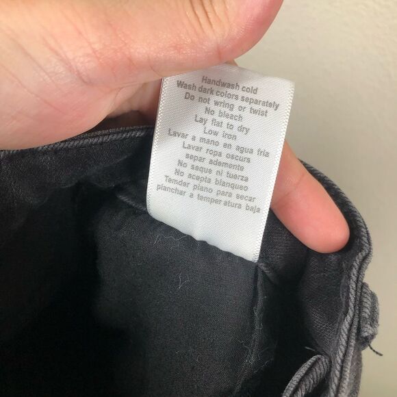 Judy Blue Dreamer High Waist Skinny Fit Distressed Black Jeans Size 9/29 JB88268 - Picture 10 of 10